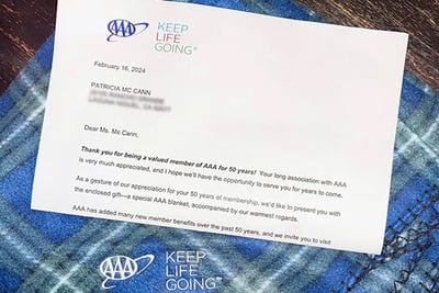 AAA Personalized Mail Piece